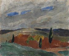 The Road to the Churchyard in Toledo, 1915. Creator: Jens Adolf Emil Jerichau