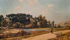 The Road to the Sea, Equihen 1927, (1935). Artist: Herbert Edwin Pelham Hughes-Stanton