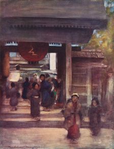 The Road to the Temple c1887, (1901). Artist: Mortimer L Menpes
