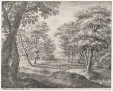 The Road Through the Woods, 17th century. Creator: Anthonie Waterloo