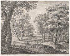 The Road Through the Woods, 17th century. Creator: Anthonie Waterloo
