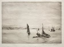 The Roadway of La Rochelle. Creator: Gustave Leheutre (French, 1861-1932)