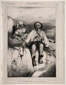 The Robber from the Mountain. Creator: Célestin François Nanteuil (French, 1813-1873)