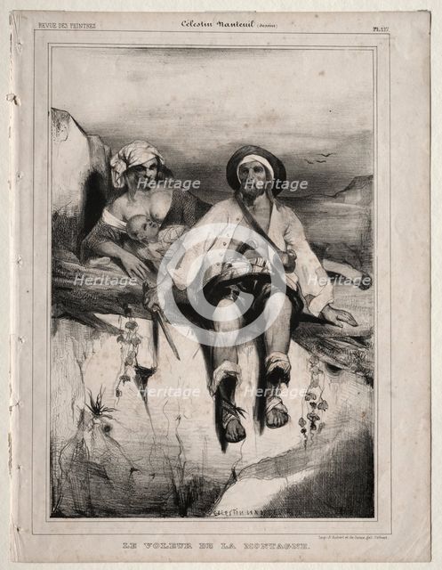 The Robber from the Mountain. Creator: Célestin François Nanteuil (French, 1813-1873).