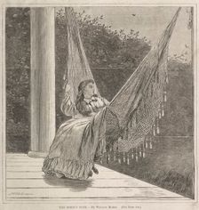 The Robin's Note, 1870. Creator: Winslow Homer (American, 1836-1910)