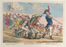 The Rogues March, April 12, 1814., April 12, 1814. Creator: Thomas Rowlandson
