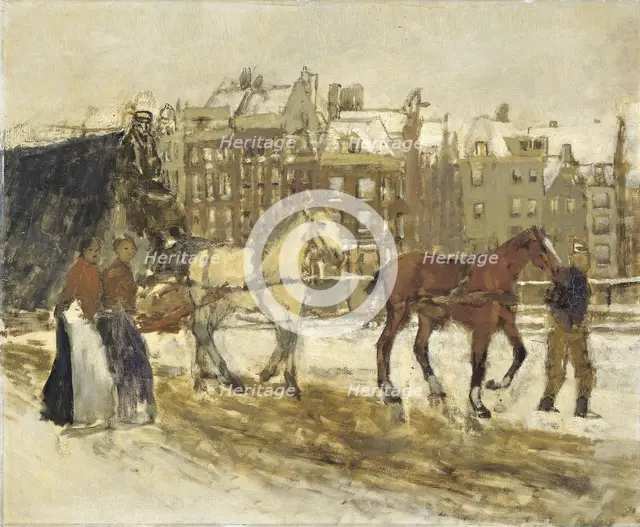 The Rokin, Amsterdam, 1923. Creator: George Hendrik Breitner.