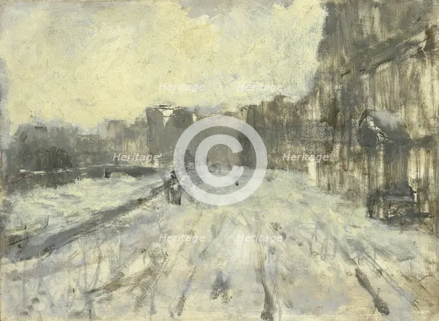 The Rokin, Amsterdam, c.1880-c.1923. Creator: George Hendrik Breitner.