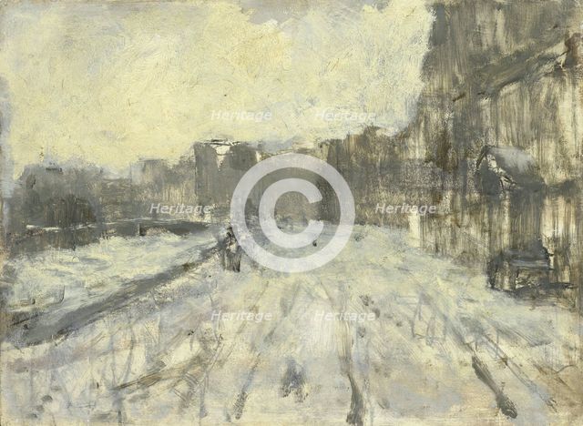 The Rokin, Amsterdam, c.1880-c.1923. Creator: George Hendrik Breitner.