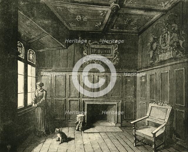 'The Room in Edinburgh Castle in Which James VI. Was Born', 1890.   Creator: Unknown.