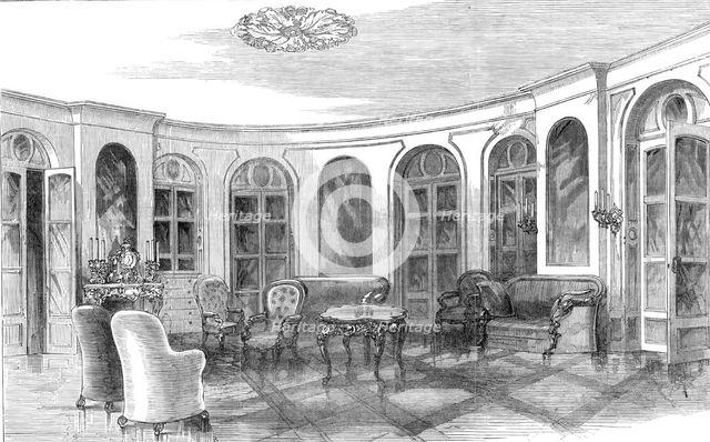 The room in which M. Noir was shot, 1870. Creator: Unknown.