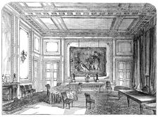 The Room in which Sir Robert Peel died, 1850. Creator: Unknown