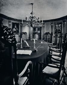 The Room in the Capitol Where The Executive Council Assembled c1938
