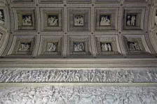 The Room of the Stuccoes (Camera degli Stucchi) of the Palazzo del Tè, 1526-1534. Artist: Primaticcio, Francesco (1504-1570)