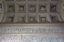 The Room of the Stuccoes (Camera degli Stucchi) of the Palazzo del Tè, 1526-1534. Artist: Primaticcio, Francesco (1504-1570)