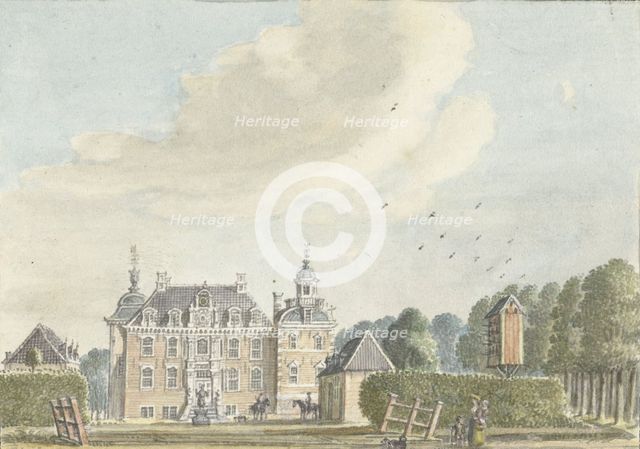 The Roodloo house near Ruurlo, 1743. Creator: Jan de Beyer.