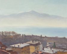 The roofs of Ouchy and Lake Geneva, 1936. Creator: Marquet, Pierre-Albert (1875-1947)