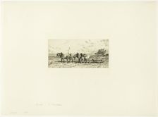 The Roller, 1868. Creator: Charles Emile Jacque