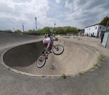 The Rom skatepark, Hornchurch, Havering, London, 2013. Creator: Simon Inglis