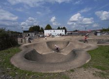 The Rom skatepark, Hornchurch, Havering, London, 2013. Creator: Simon Inglis