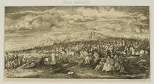 The Roman Army, from Revue Fantaisiste, 1856. Creator: Rodolphe Bresdin