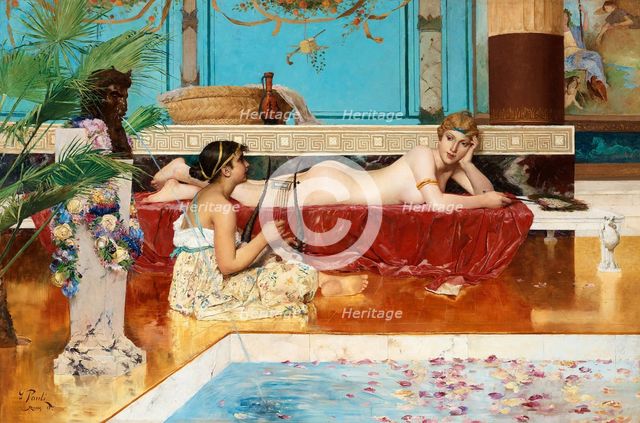 The Roman Baths, 1882. Artist: Pauli, Georg (1855-1935)