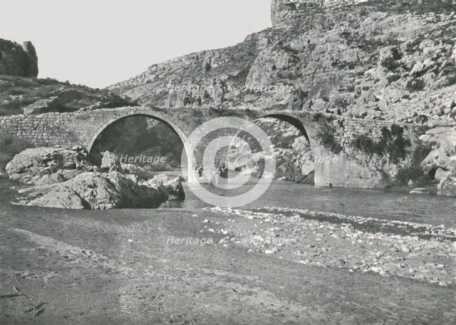 'The Roman Bridge at Solali', c1906-1913, (1915). Creator: Mark Sykes.