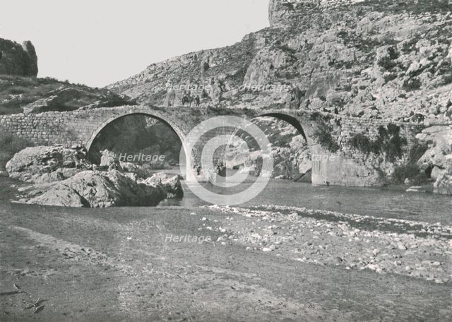'The Roman Bridge at Solali', c1906-1913, (1915). Creator: Mark Sykes.
