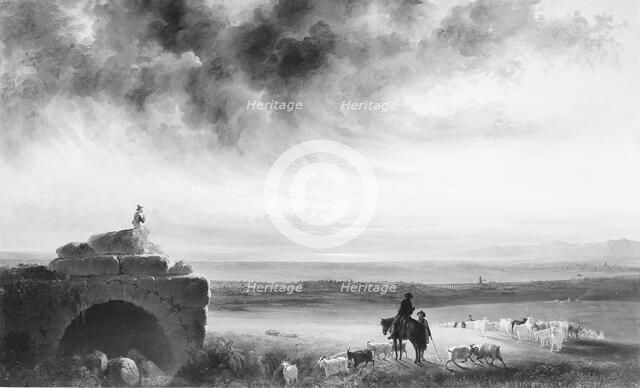 The Roman Campagna, 1864. Creator: John Gadsby Chapman.