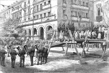 'The Roman Catholic Congress at Saragossa; An open air Military Mass in the "Plaza De La Constituci Creator: Unknown