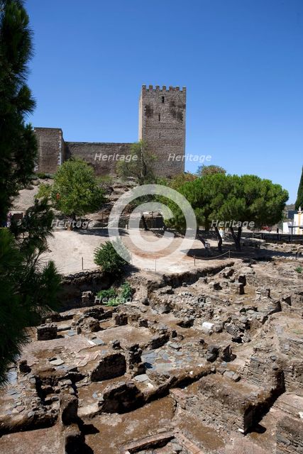 The Roman Forum of Mertola, Portugal, 2009. Creator: Samuel Magal.