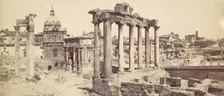[The Roman Forum], ca. 1870s. Creator: Felix Bonfils