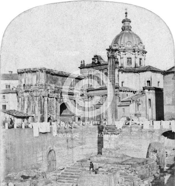 The Roman Forum, Rome, Italy, early 20th century. Artist: Unknown