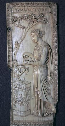 The Roman Symmacki Diptych, 4th century