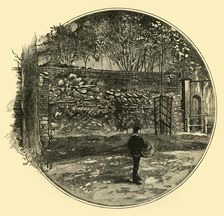 The Roman Wall at Dorchester 1898. Creator: Unknown