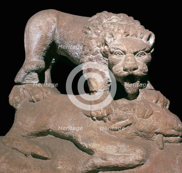The `Romano-British Corbridge Lion, 2nd century. Artist: Unknown