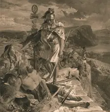 The Romans Cause a Wall to Be Built for the Protection of the South 1905