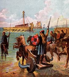 The Romans Conquer Britain (c1850)