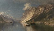 The Romsdal Fiord, 1877. Creator: Adelsteen Normann