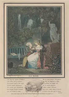The Rose, 1788. Creator: Philibert Louis Debucourt