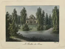 The Rose Pavilion in Pavlovsk Park, 1810s. Creator: Thurner (active first quarter of the 19th century)