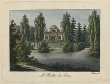 The Rose Pavilion in Pavlovsk Park, 1810s. Creator: Thurner (active first quarter of the 19th century)