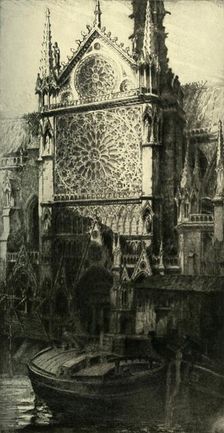 The Rose Window 1908. Creator: Unknown