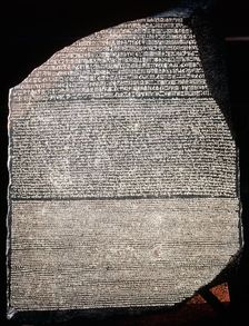 The Rosetta Stone, 196 BC