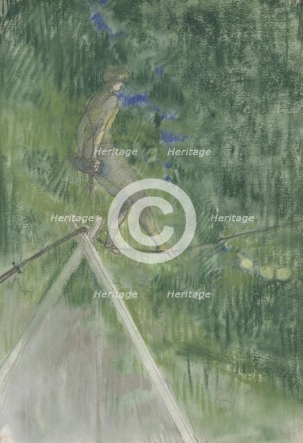 The Rope Dancer, late 19th century. Creator: Henri de Toulouse-Lautrec.