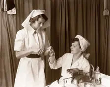 The Rowntree medical department, York, Yorkshire, 1955
