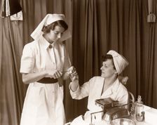 The Rowntree medical department, York, Yorkshire, 1955