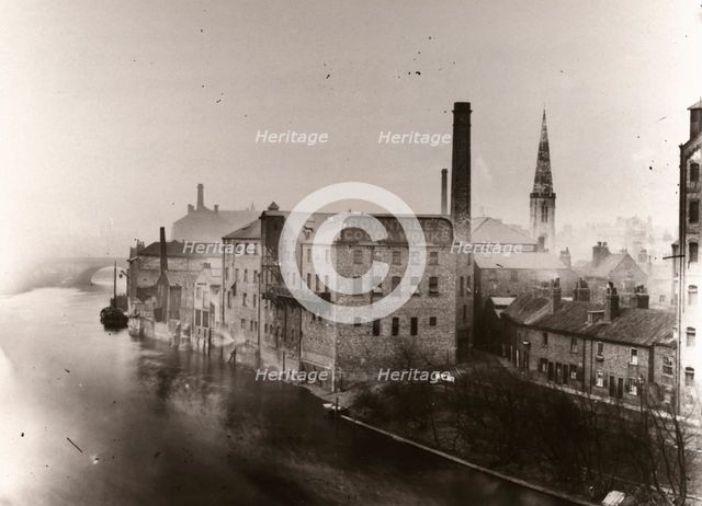 The Rowntree’s Cocoa Works Factory, Rowntree’s North Street factory, York, Yorkshire, 1890. Artist: Unknown