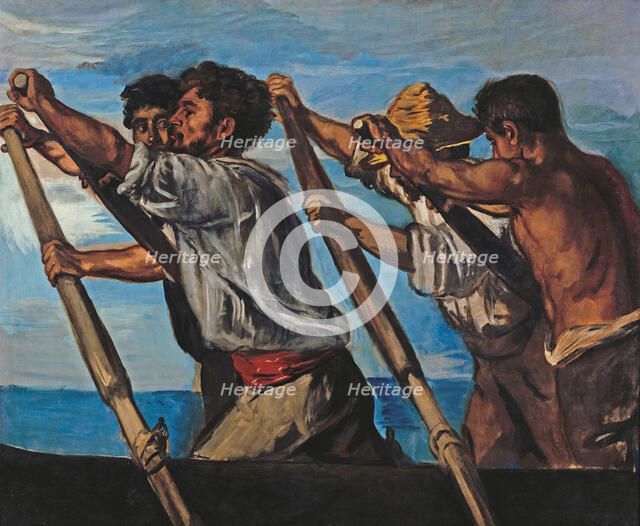 The Rowers, 1873. Artist: Marées, Hans von (1837-1887)