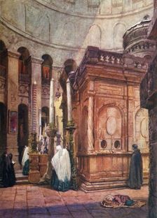 The Rotunda and Chapel of the Holy Sepulchre 1902. Creator: John Fulleylove